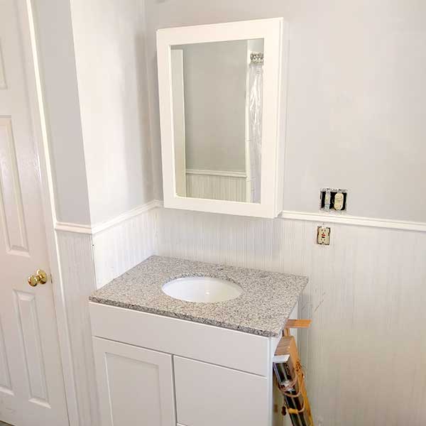 Shelburne Hallway Bathroom