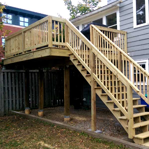 Burlington 2nd Floor Deck