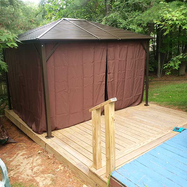 Williston Poolside Deck