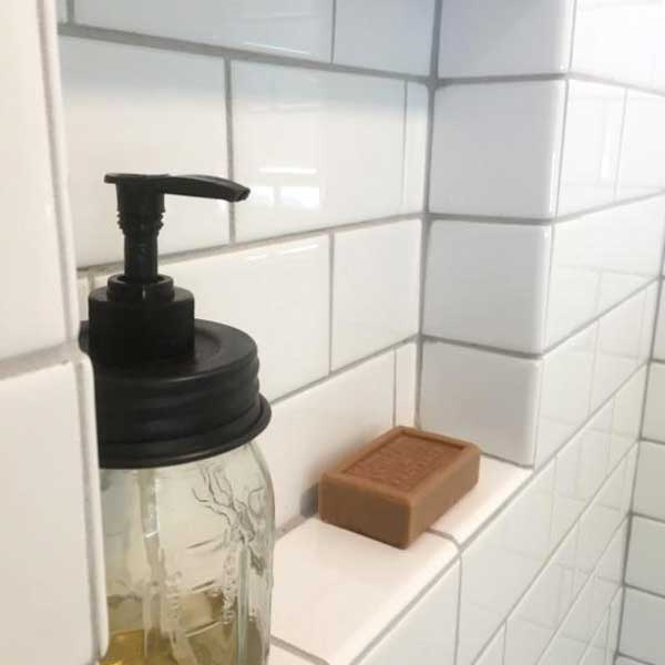 Black & White Burlington Bathrooms