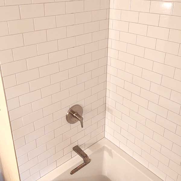 Cliff Street Hallway Bathroom